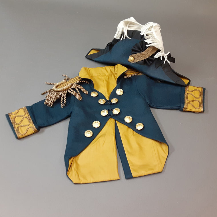 Bear Admiral Coat & Hat Set